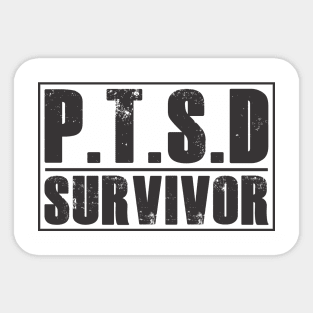 PTSD Survivor Sticker